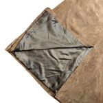 Vintage Sunbelt Leather Suede Maxi Skirt Size 10 Brown Long Western Boho Y2K Photo 2