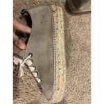 Manebi Grey suede espadrilles sneakers size 10 EUR 41 Lace Made In Spain Blue Photo 9