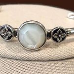 Sterling Silver BARSE  Mother of Pearl Cuff Bracelet Photo 8