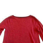 Eileen Fisher Red Orange Pullover Sweater Long Length Merino Wool Size XS Womens Photo 7