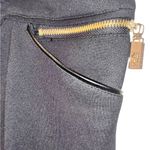 Anne Klein Black Trousers with Gold Accent Photo 2