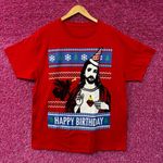 Happy Birthday Jesus Christmas Tshirt size XL Photo 2
