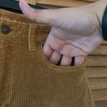 American Eagle Women’s Gold Mom Jean Super Stretch Ribbed Sz 2 Photo 4