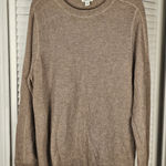 Sundance  Womens‎ Tan Wool Cashmere Crewneck Sweater XL Photo 0