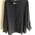 Billy Reid  Womens Size Medium Long Sleeve Silk Blouse Photo 0