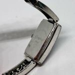 Brighton Silver Tone Rectangular White Dial Ladies Fashion Watch Photo 4