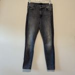 Mother High Waisted Looker Jeans in Miss Moody Two Shoes Racer Size 28 Gray Photo 1