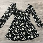 Altar'd State  Floral Black and White Dress size small Photo 7