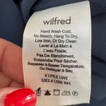 Aritzia  Wilfred Aubagne Black Blue Green Cutout Long Sleeve Midi Dress size 4 Photo 6