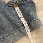 Gap Easy Utility high rise cotton denim shorts light wash Large Photo 8