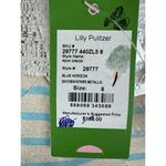 Lilly Pulitzer  Remi Dress Blue Horizon Bayview Stripe Metallic Removable Strap 8 Photo 4