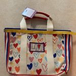 Brighton New Red White and You mini tote shoulder bag hearts cute kawaii purse m Photo 10