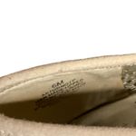 AK Sport Beige Perforated Flats With Elastic Strap Gold Accent 6 business casual Tan Photo 3