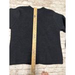 Pierre Cardin  L SWEATER BLACK CARDIGAN WOOL FULL ZIP Vtg Photo 5