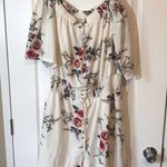 Romwe - NWOT romper Size 3X floral off the shoulder Photo 7