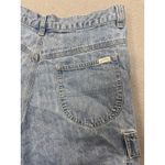 Riders Vintage Denim Cargo Shorts Womens 10 M Pockets High Waist Light Wash 90s Blue Photo 5