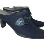 Aerosoles Aerosols cute new dark denim blue slip on mules Photo 1