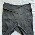 Michelle Mason  Women's Size‎ 6 Drape Black Dress Pants Trousers Photo 5