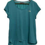 The North Face  Womens Teal Blue Short Sleeve T Shirt Athletic Top Size Medium Photo 0