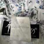 All that jazz VTG  Dress Womens 5/6 Blue Purple Floral Midi Tie Back Cottagecore Photo 5