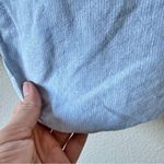 Adrienne Vittadini  Blue Pinstriped Linen Blend Blazer Jacket Womens S Classic Photo 4