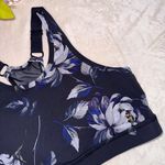 Mona B Mono B Black Floral Sports Bra Photo 2