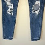 Levi's 721 High Rise Skinny Light Wash Distressed Jean Size 26 Photo 8