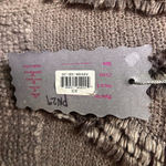 Pretty Angel  gray purple poncho with fringe one size Photo 6