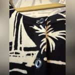Charter Club  Cardigan Sweater Nautical Sailboat Palm Tree Beach Travel NWT Large Photo 5