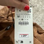 ZARA  Asymmetrical One Shoulder Wrap Halter Beaded Boho Top Size Medium NWT Photo 7