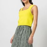Lilla P Sweater Tank Lemon Lime Yellow Photo 4