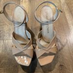 Stuart Weitzman NEW!  Miami Patent Leather Platform Sandals 9.5 Photo 4