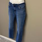 Wrangler Dark Wash Faded Bootcut 5-Pocket Jean w/ W Design on Back Pockets 13 Photo 2