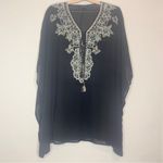 MiracleSuit  Black Cloisonne Cover-Up Size L Photo 5