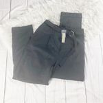 J.Crew Tall D-ring Wool Flannel Women's Pant in Black Size 8T Photo 1