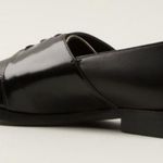 Maiyet Black Gold Oxford Leather Shoes 39 1/2 or size 9 Photo 1