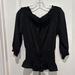 PaperMoon Off The Shoulder Peplum, Sz L Photo 0