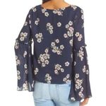 Cupcakes and Cashmere Audriana Floral Bell Sleeve Top Photo 1