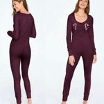 PINK - Victoria's Secret Victoria’s Secret Pink SZ XS purple candy cane onesie Photo 1