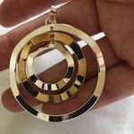 Handmade Jingle Circular Pendant 3 Layer Nickle Lead free Photo 0