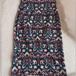 ZARA  Women’s retro Flower Print Midi Skirt Size M Photo 0