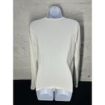Nine West Women Long Sleeve White Shirt Size L Photo 4