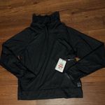 DKNY Nwt  Sport Mesh Black High-Neck Pullover Photo 0