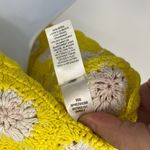 Banana Republic  Granny Square Crochet Crop Top Sz M Y2K Boho Festival Retro 90s Photo 8