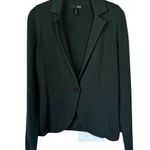 AQUA  Green Cashmere Long Sleeve Women's Dark Green Sweater Size Medium Photo 0