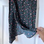 AG Adriano Goldschmied Women’s Blue Gia Floral Sleeveless Midi Dress Size Small Photo 4