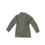 Avec Les Filles  Anthropologie Cinch Waist Utility Cargo Jacket Army Green M Photo 2