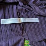 Eileen Fisher  Wide Rib Stretch Mock Neck Dress Iris Sz M, EUC Photo 5