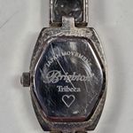 Brighton Tribeca Silver Plate Ornate Wrist Watch Bracelet Adjustable Photo 4