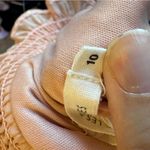 Avec Les Filles  Pink Ruffed Tiered Maxi Dress Womens 10 Romantic Coquette Fairy Photo 11